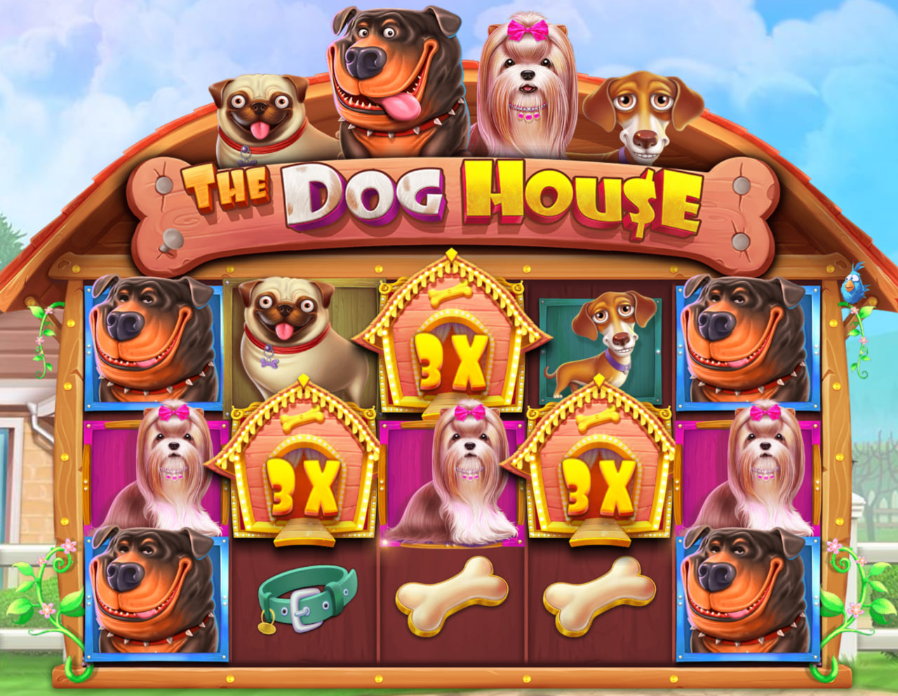 Играть в Dog House (Дог Хаус)